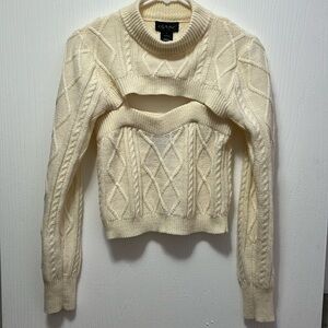 Say What Sweater Set Size Large